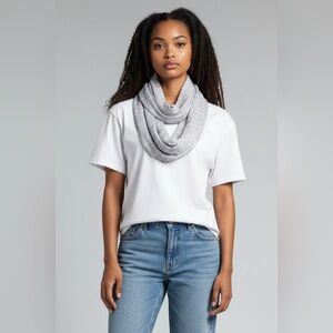 Champion Gray Fleece Lined Infinity Scarf